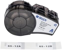 Brady M21-18-423 / 152097, 25.40 mm, Poliészter, fekete nyomtatás / fehér háttér (152097)