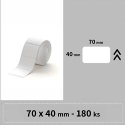 Niimbot A2A58788302, 70x40mm, 180 db, fehér öntapadós címkék (A2A58788302)