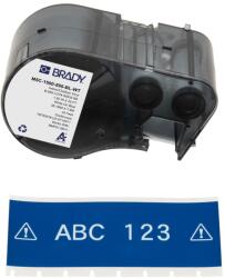 Brady M5C-1500-595-BL-WT / 170939, 38.10 mm x 7.62 m, Vinyl, fehér nyomtatás / kék háttér (170939)