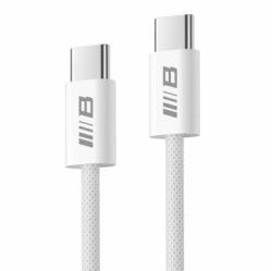 Blueo Cablu Date si Incarcare Blueo USB-C - USB-C 100W 2m Alb