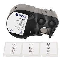 Brady M5-132-499 / 170934, 38.10 mm, Nylon, fekete nyomtatás / fehér háttér (170934)