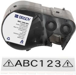 Brady M5C-1000-584 / 170935, 25.40 mm x 6.10 m, Műanyag, fekete nyomtatás / fehér háttér (170935)