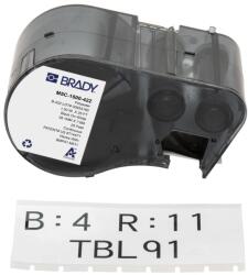 Brady M5C-1500-422 / 170859, 38.10 mm x 7.62 m, Poliészter, fekete nyomtatás / fehér háttér (170859)