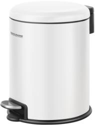 FACKELMANN Cos de gunoi FACKELMANN MILANO 3L Alb mat, cu capac, pentru baie si WC (59500343) Cos de gunoi