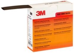 3M HSR 3000 Hőre zsugorodó cső, fekete 6 mm / 2 mm x 10 m (7000099137)