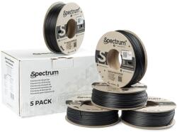Spectrum 80757 3D filament, 5PACK PLA Carbon készlet, 1, 75mm, 5x250g, Fekete (Black) (80757)