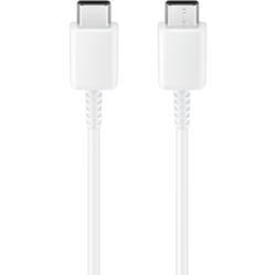 Samsung Cablu Date si Incarcare Samsung USB-C - USB-C EP-DN980BWE 25W 1m Alb
