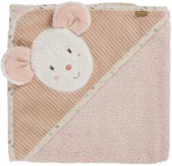 Fehn Prosop de baie cu capison Fehn Maus, 80x80 cm, material Frottee, roz (36638715) Prosop