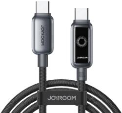JOYROOM Cablu Date si Incarcare Joyroom USB-C - USB-C S-A55 StarFlight Display 100W 1.2m Negru