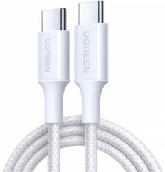 UGREEN Cablu Date si Incarcare UGREEN USB-C - USB-C L501 60W 2m Alb