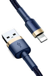 Baseus - Data Cable Cafule CALKLF-CV3 - USB to Lightning QC3.0 1.5A 2m - Blue / Gold (CALKLF-CV3)
