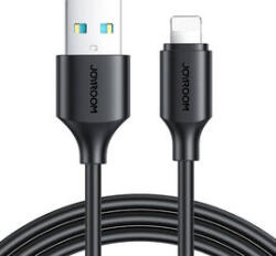 JOYROOM Cablu pentru USB-A / Lightning / 2, 4A / 0, 25m Joyroom S-UL012A9 (negru) (S-UL012A9 0.25m LB)