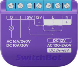 SwitchBot Comutator de releu inteligent SwitchBot 1 cu contact fara tensiune (W5502300)