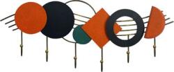 Studio Casa Cuier metalic Deco Art Geometric 60 x 22 cm Multicolor (96-a010)