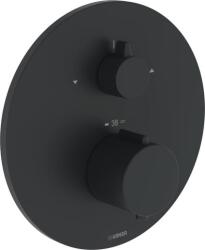 Hansa Easytherm zuhany- és kádcsaptelep süllyesztett test nélkül matt fekete 8862924533 (8862924533)