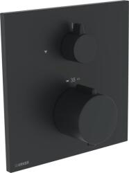 Hansa Easytherm zuhanycsaptelep süllyesztett test nélkül matt fekete 8113926233 (8113926233)