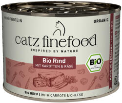 Catz Finefood 6x200g catz finefood Bio Bio marha nedves macskatáp