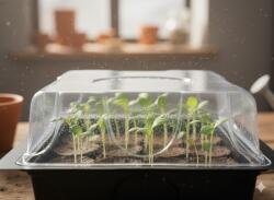 Chomik Set pentru germinare - mini seră și 12 tablete de turbă 64475 (EDA8549)