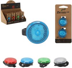 Chomik Set 2 lumini LED pentru bicicletă mix culori 64498 (CAM1038)