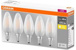 OSRAM KÉSZLET 5x LED Izzó VINTAGE E14/4W/230V 2700K - Osram 4058075090682 (P224483)