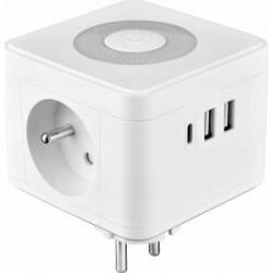 Viking Viking adapter Y23L, 2x 230 V, 1x USB-A, 2x USB-C, touch touch - mallbg - 37,81 лв