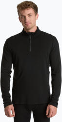 WOOLCANO Férfi thermo pulóver WOOLCANO Merino TOP0544 fekete