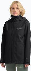 Jack Wolfskin női esőkabát Trailtime 2L fekete