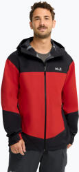 Jack Wolfskin Férfi esőkabát Jack Wolfskin Rockpaw 3L siren red