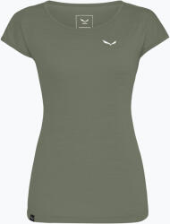 Salewa Női póló Salewa Puez Melange Dry faded green melange