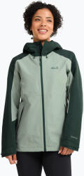 Jack Wolfskin Női esőkabát Jack Wolfskin Wildbound 2L green zinnia