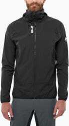 Millet Férfi softshell dzseki Millet Kamet Xcs Light Hoodie black