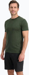 WOOLCANO Férfi termikus póló WOOLCANO Merino 100% TEE0546 zöld