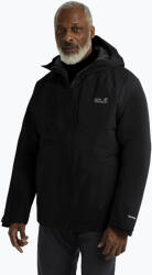Jack Wolfskin Férfi pehelydzseki Jack Wolfskin Icecape 2L Down Ins Rds black