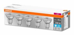 OSRAM KÉSZLET 5x LED Izzó GU10/2, 6W/230V 4000K - Osram 4058075157965 (P224940)