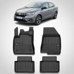 FroGum Autós szőnyegszett tálcás kialakítással Dacia Logan 3 (2020-) - ProLine 3D, 4 darab | Frogum