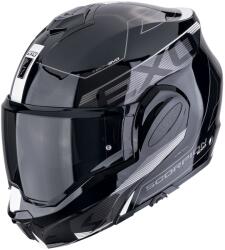 Scorpion Cască de motocicletă rabatabilă Scorpion EXO-TECH EVO TRAVELER negru-alb (SCRP118-478-55)