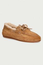 Posa női velúr loafer Boat Loafer - bézs Női 41