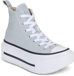Converse Pantofi sport stil gheata Fete Chuck Taylor All Star Lift Double Stack Converse Gri 37 1/2