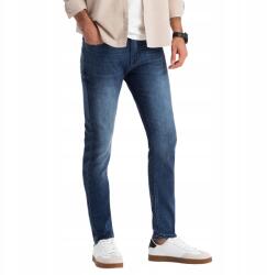 Ombre Testhezálló férfi farmer nadrág Slim Fit kék V1 OM-PADP-0214 XL