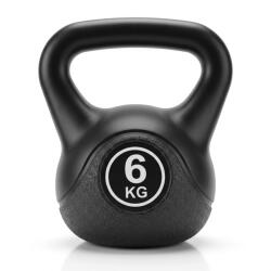  Kettlebell 6KG Kettlebell Súlyzó Crossfit Fitnesz Gyakorlatokhoz (FTP-03-6KG-BK)
