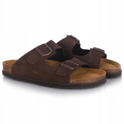 Dr. Brinkmann férfi flip-flop papucs 600143-02 Braun barna Bőr MÉRET44 (600143)