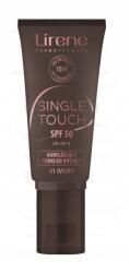Lirene Single Touch SPF50 Hidratáló fedő alapozó No. 01 Ivory 30 ml