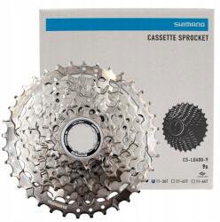 Shimano Kerékpár kazetta Shimano Cues CS-LG400, 9 sebességes 11-36, Linkglide grafit (ECSLG4009136)