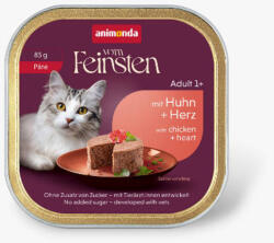 Animonda Vom Feinsten (csirke+szív paté) alutasakos - Felnőtt macskák részére (85g) (600-83674)