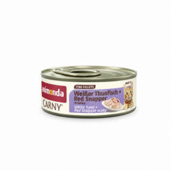 Animonda Carny Adult (fehér tonhal+déli vörös csattogóhalas) zselés konzerv - felnőtt macskák részére (60g) (600-83572)