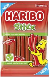HARIBO Eper ízű gumicukor Haribo Stixx Strawberry 160g Németország