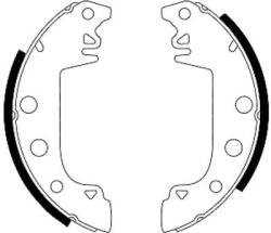 MINTEX fékpofakészlet MINTEX MFR55 for RENAULT, ALFA ROMEO, PEUGEOT, TALBOT, … (MFR55)