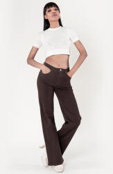 Nina Carter Blugi maro dama Evazati Nina Carter P080-79 M10 (P080-79BROWN-38)