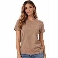 Guess Női póló Guess W0YP94 K1811 Pamut logóval Bézs Xs