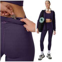 4F Női fitnesz leggings magas derekú zseb kényelmes elasztikus S (4FWSS26TFTIF458-50S-S)